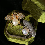 Bee & Pearl Brooch - floysun