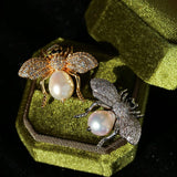 Bee & Pearl Brooch - floysun
