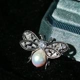 Bee & Pearl Brooch - floysun