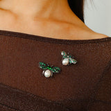 Bee & Pearl Brooch - floysun