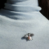 Bee & Pearl Brooch - floysun