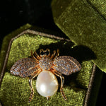 Bee & Pearl Brooch - floysun