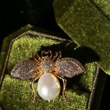 Bee & Pearl Brooch - floysun