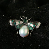 Bee & Pearl Brooch - floysun