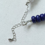 Blue Ocean Natural Stone Beaded Necklace - floysun