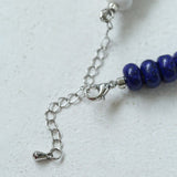 Blue Ocean Natural Stone Beaded Necklace - floysun