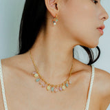 Bohemian Crystal Charm Necklace - floysun