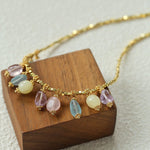 Bohemian Crystal Charm Necklace - floysun