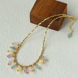 Bohemian Crystal Charm Necklace - floysun