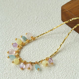 Bohemian Crystal Charm Necklace - floysun