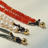 Boho Chic Pearl Necklace with Vintage Heart Pendant – Soft Glow Elegance - floysun