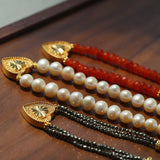 Boho Chic Pearl Necklace with Vintage Heart Pendant – Soft Glow Elegance - floysun