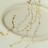 Boundless Spirit Handwoven Mini Pearl Necklace - Freshwater Pearls - floysun
