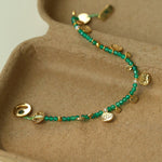 Boundless Spirit Woven Natural Stone Bracelet - Green Agate - floysun