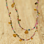 Boundless Spirit Woven Natural Stone Necklace - Tourmaline - floysun