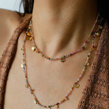 Boundless Spirit Woven Natural Stone Necklace - Tourmaline - floysun
