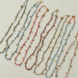 Boundless Spirit Woven Natural Stone Necklace - Tourmaline - floysun