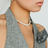 Braided Freshwater Pearl Earrings - floysun