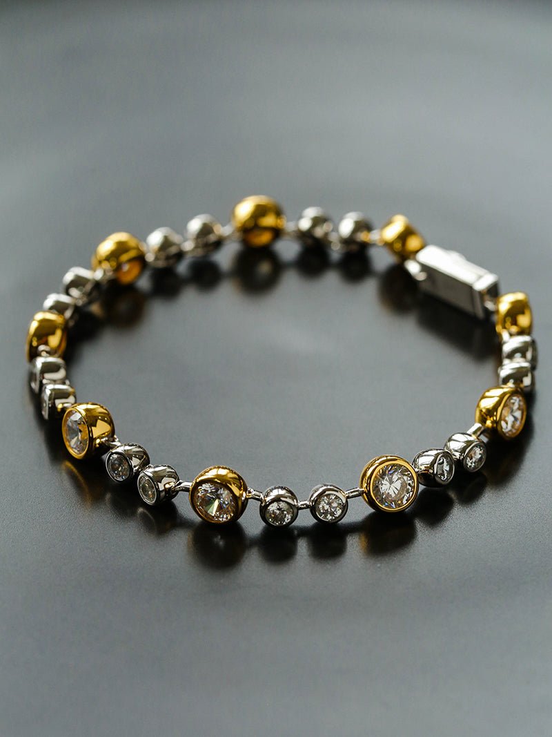 Bubble Pavé Zircon Bracelet - floysun