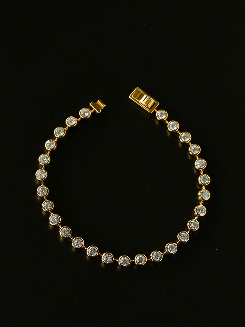Bubble Pavé Zircon Bracelet - floysun