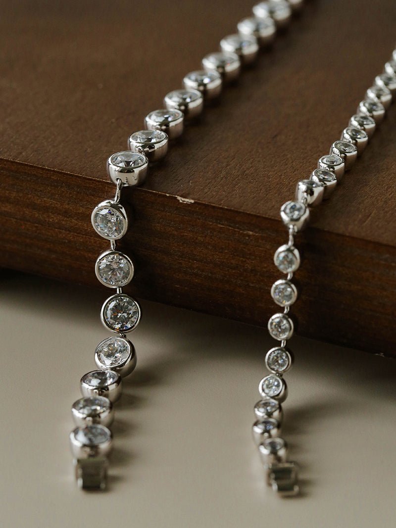 Bubble Pavé Zircon Bracelet - floysun