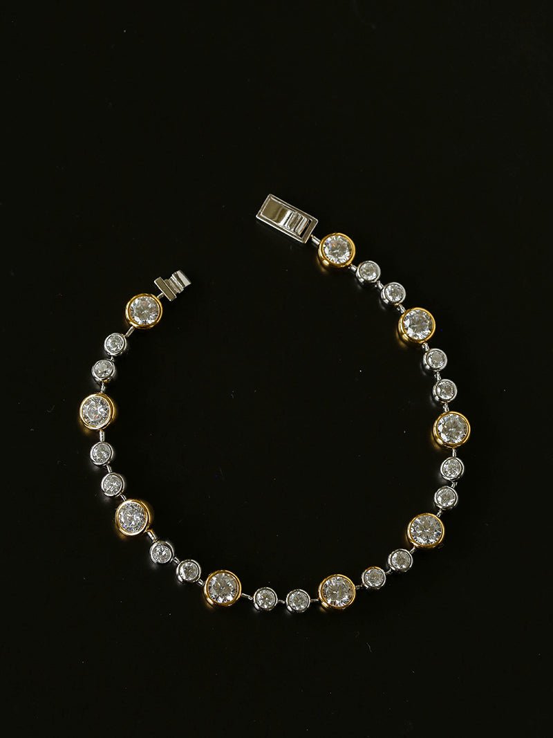 Bubble Pavé Zircon Bracelet - floysun