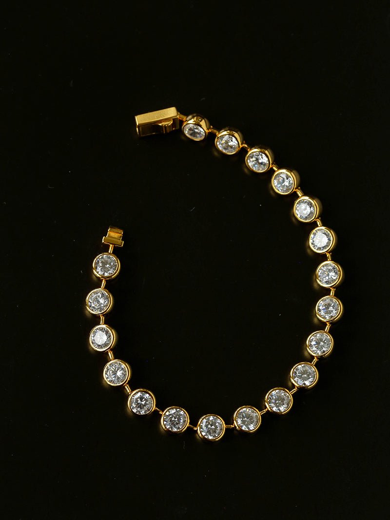 Bubble Pavé Zircon Bracelet - floysun