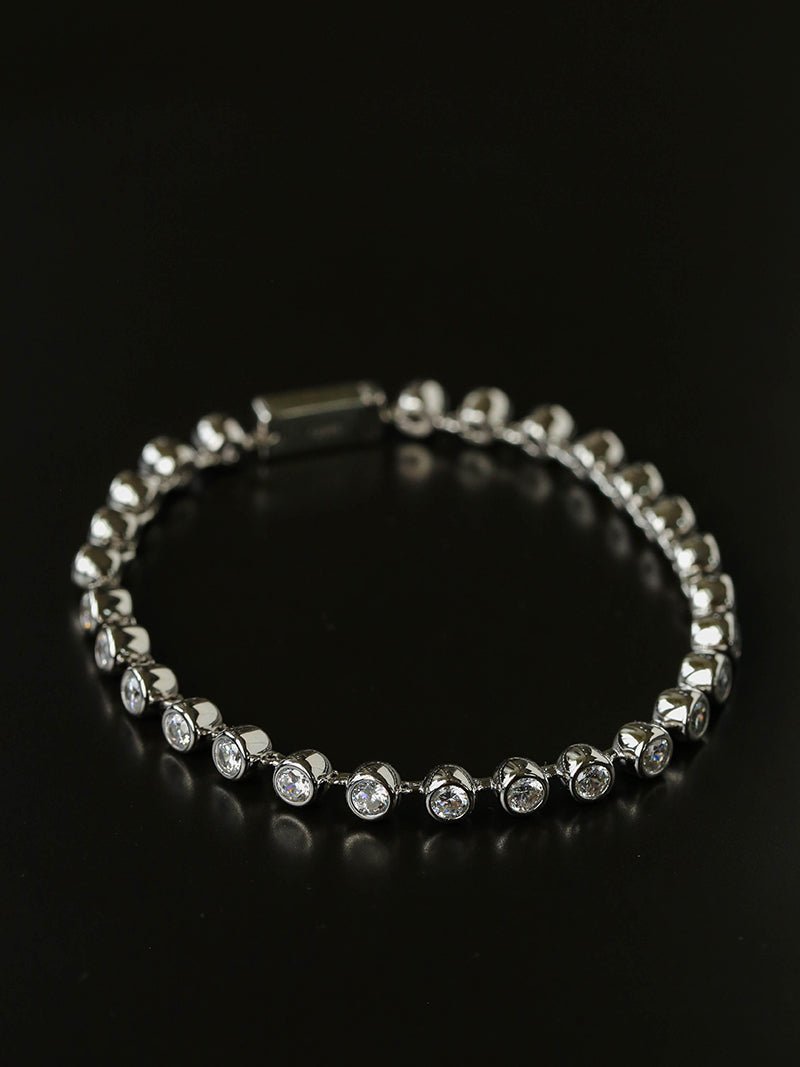 Bubble Pavé Zircon Bracelet - floysun