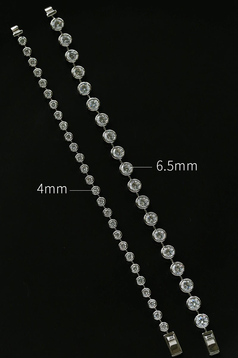Bubble Pavé Zircon Bracelet - floysun