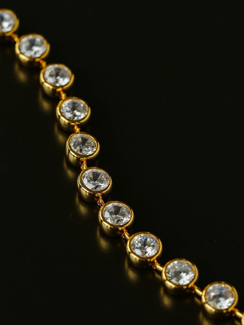 Bubble Pavé Zircon Bracelet - floysun