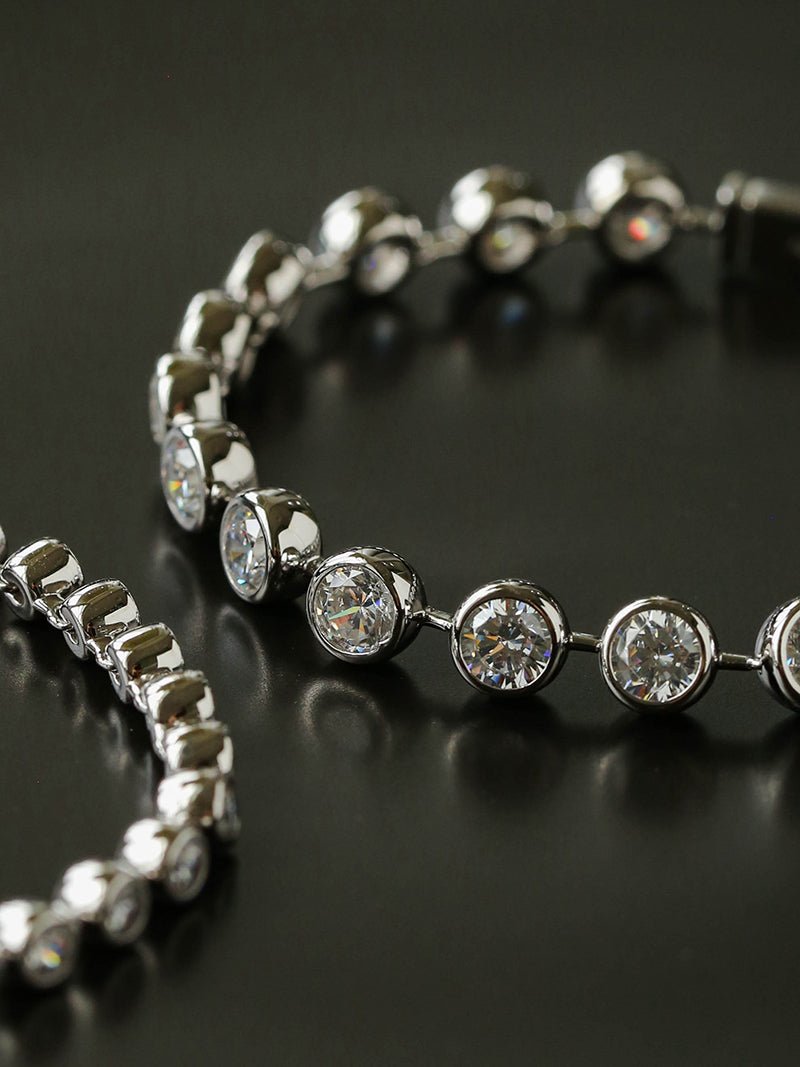 Bubble Pavé Zircon Bracelet - floysun