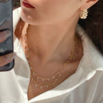 BubbleGlow Pavé Beaded Huggie Stud Earrings - floysun