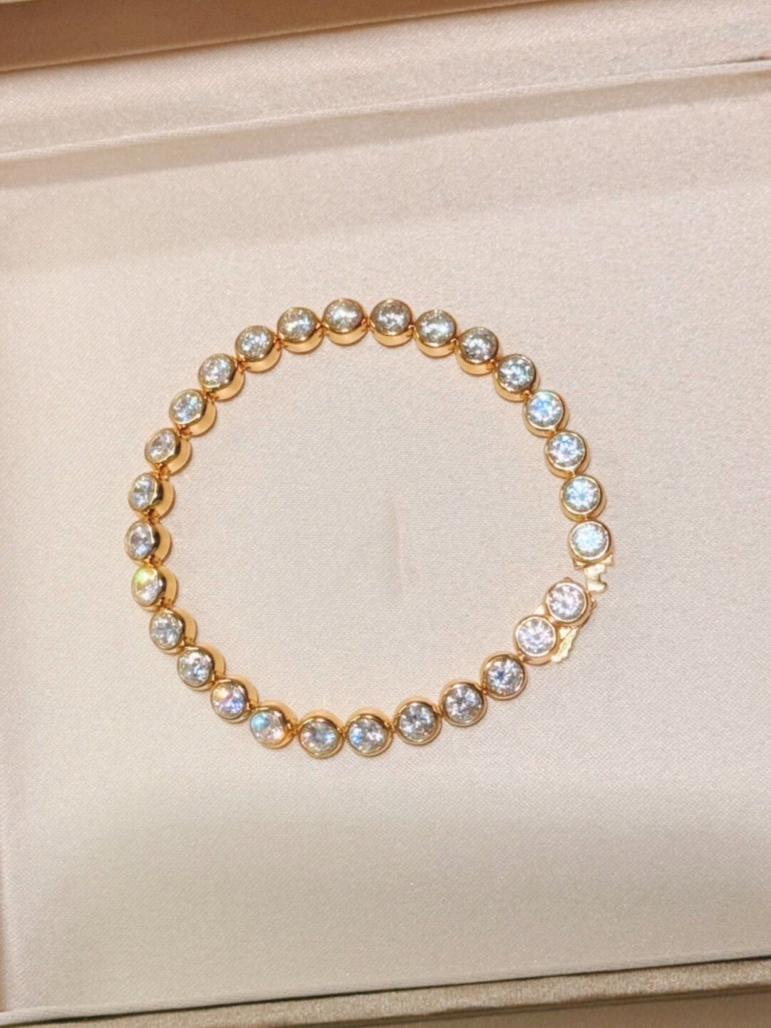 BubbleGlow Pavé Bubble Link Bracelet - floysun