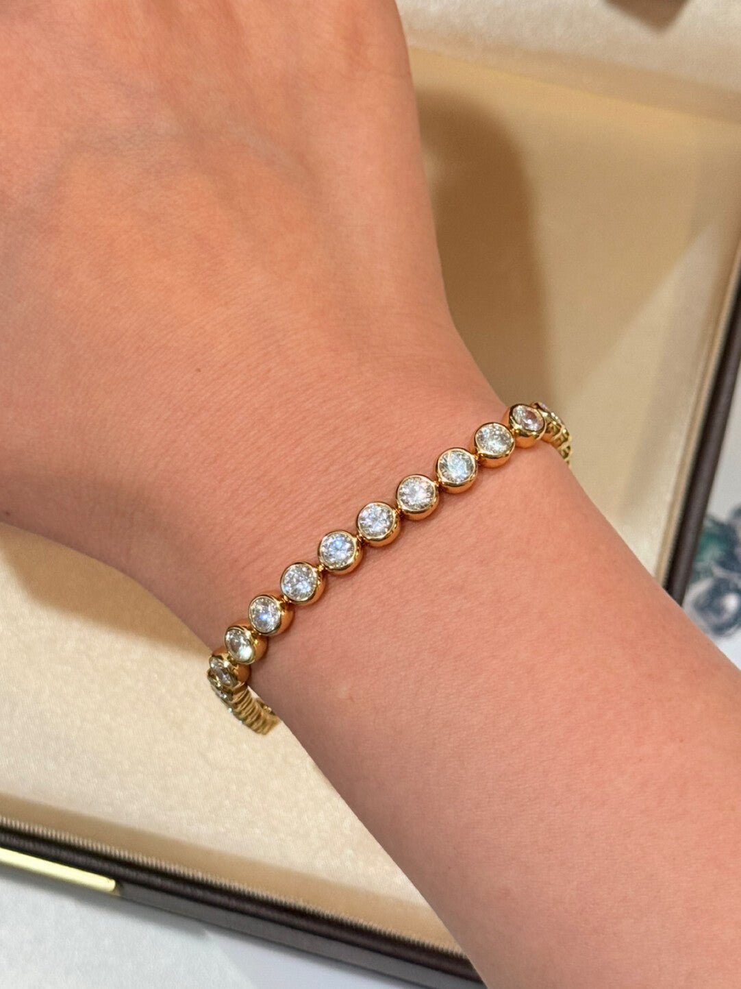 BubbleGlow Pavé Bubble Link Bracelet - floysun