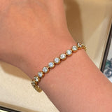 BubbleGlow Pavé Bubble Link Bracelet - floysun