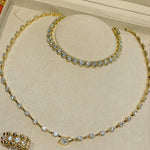 BubbleGlow Pavé Series Choker Necklace - floysun