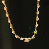 BubbleGlow Pavé Series Choker Necklace - floysun