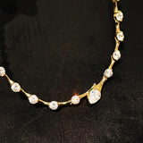 BubbleGlow Pavé Series Choker Necklace - floysun