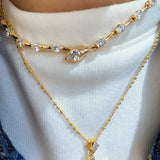 BubbleGlow Pavé Series Choker Necklace - floysun