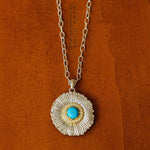 Buccellati - Inspired Daisy Pendant Necklace - floysun
