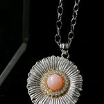 Buccellati - Inspired Daisy Pendant Necklace - floysun