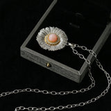 Buccellati - Inspired Daisy Pendant Necklace - floysun