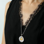 Buccellati - Inspired Daisy Pendant Necklace - floysun