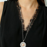 Buccellati - Inspired Daisy Pendant Necklace - floysun