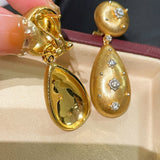 Buccellati - Inspired Double Drop Earrings - floysun