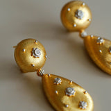 Buccellati - Inspired Double Drop Earrings - floysun