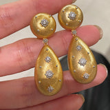 Buccellati - Inspired Double Drop Earrings - floysun