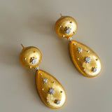 Buccellati - Inspired Double Drop Earrings - floysun
