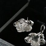 Buccellati - Inspired Gardenia Flower Stud Earrings - floysun