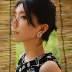 Buccellati - Inspired Gardenia Flower Stud Earrings - floysun